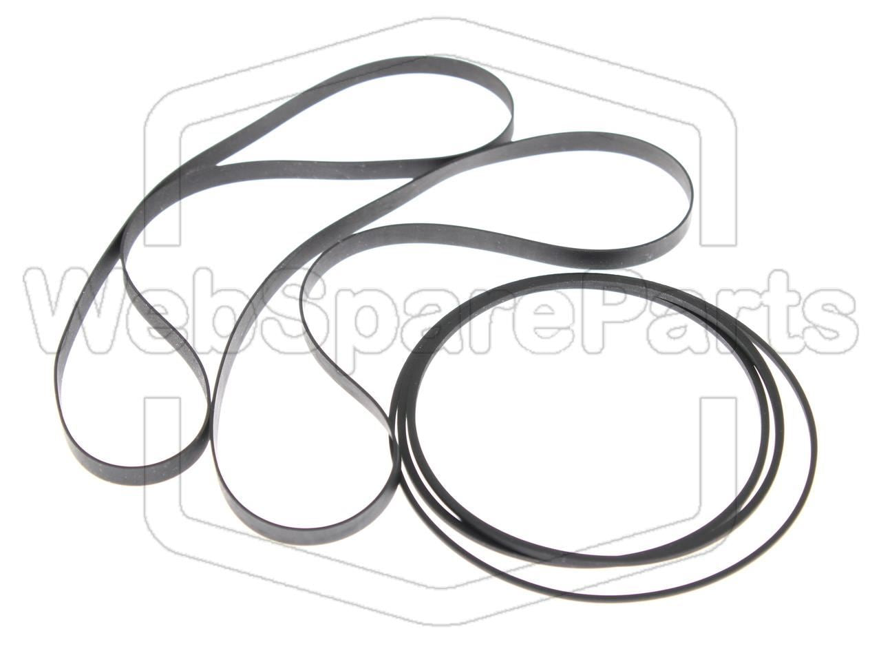 Kit de correas para radiocasete – Sharp GF-777