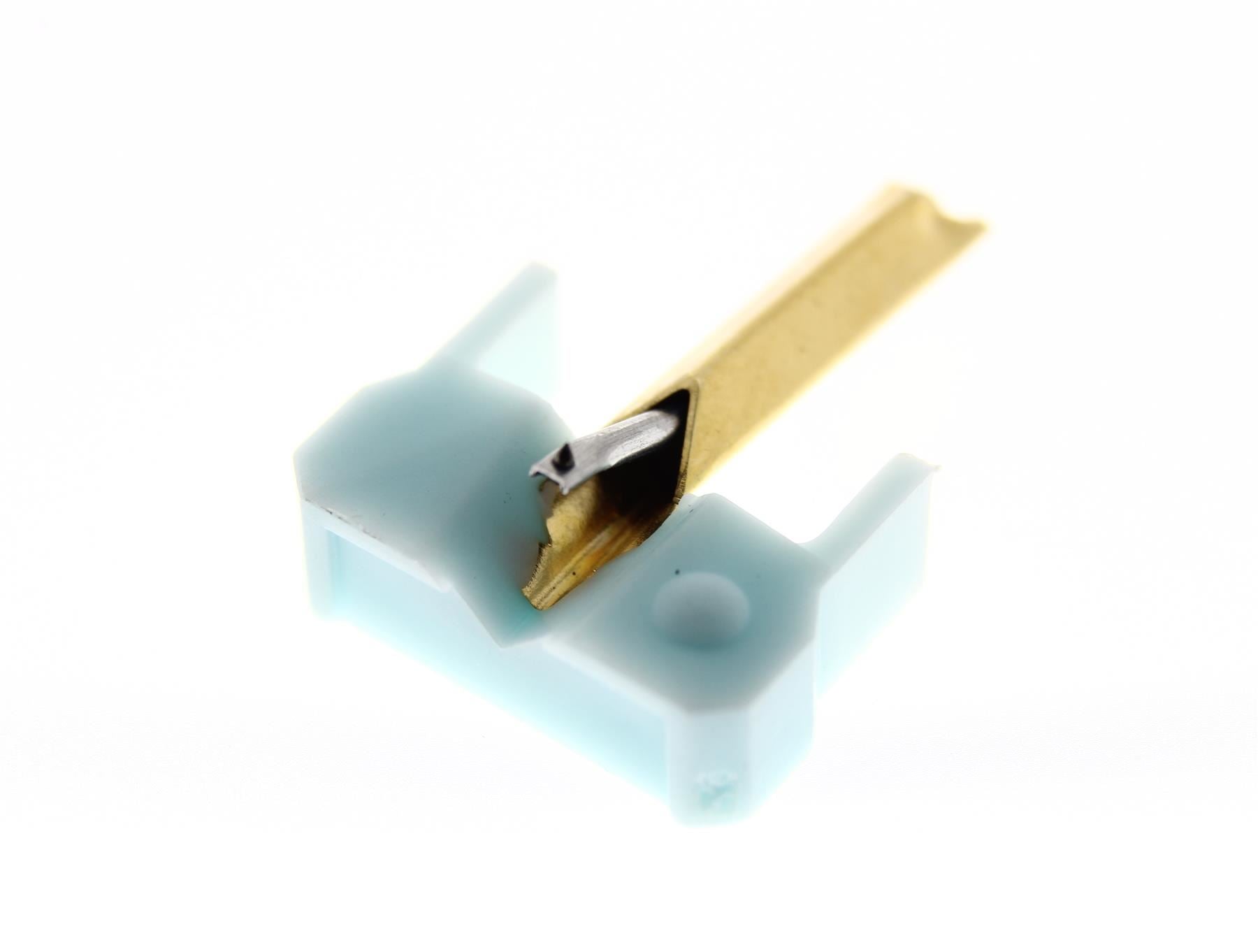 Aguja para tocadiscos N243-C6-DC con punta esférica diamantada