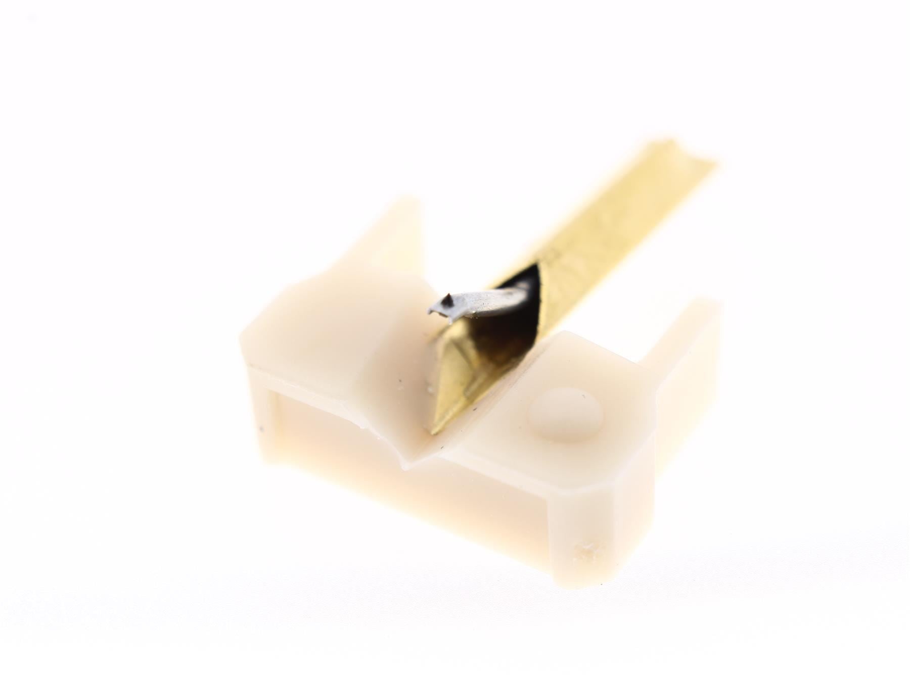 Aguja para tocadiscos N243-C9-DC con punta esférica diamantada