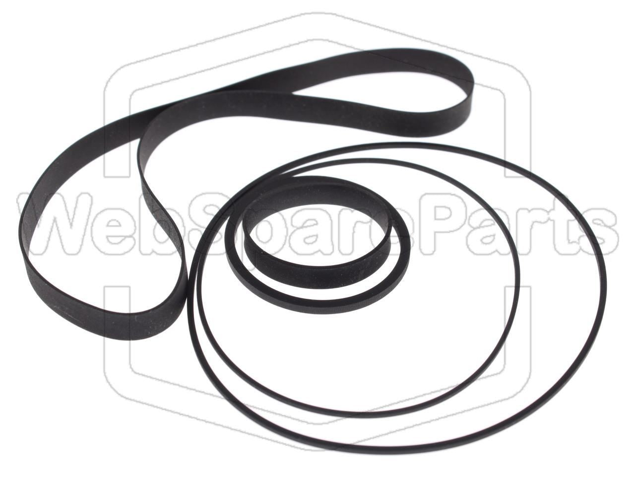 Kit de Correas para Grabadora de Video Toshiba V-51 Betamax