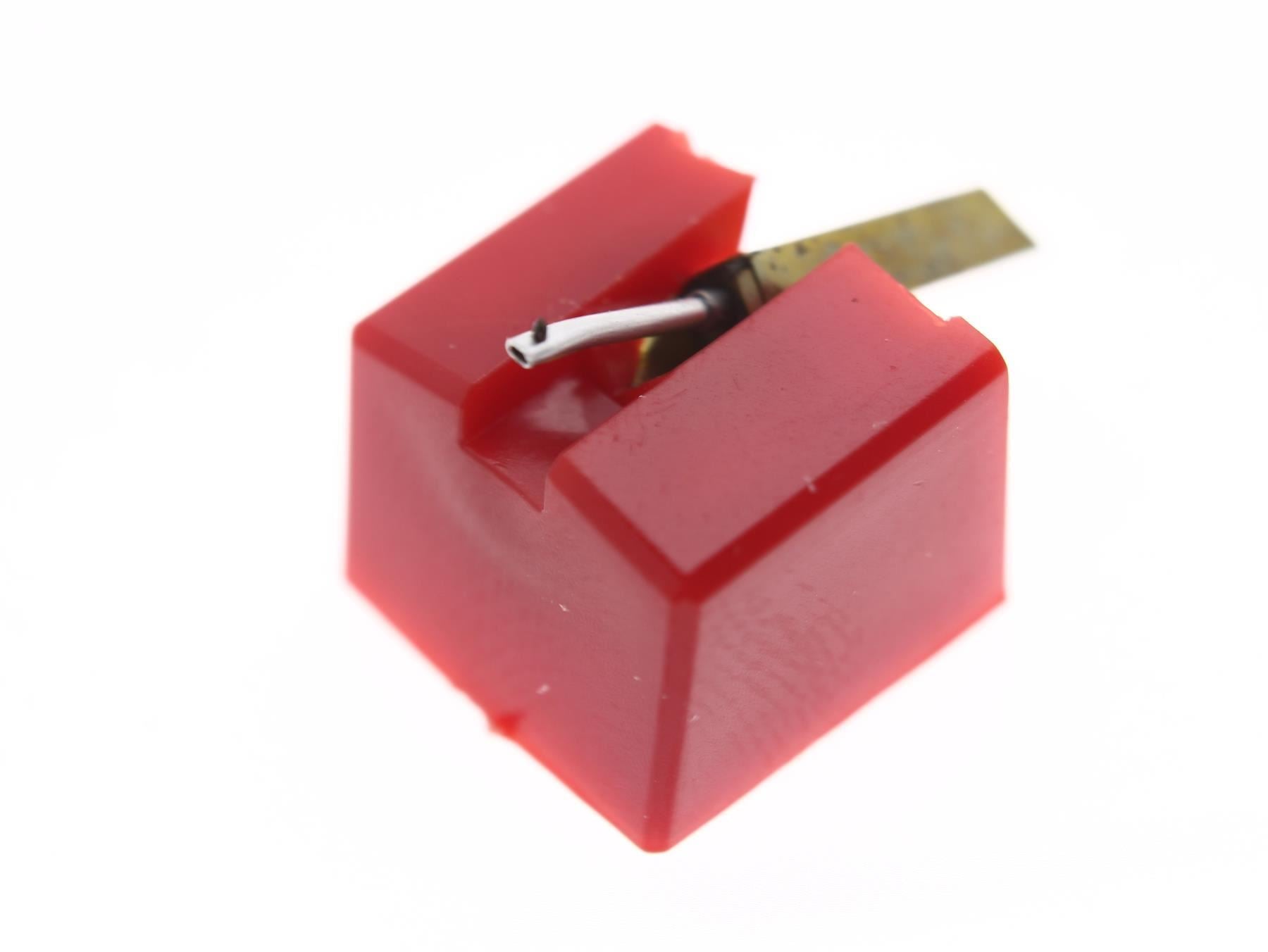 Aguja para tocadiscos N278-C2-DC con punta esférica diamantada (78 r.p.m)