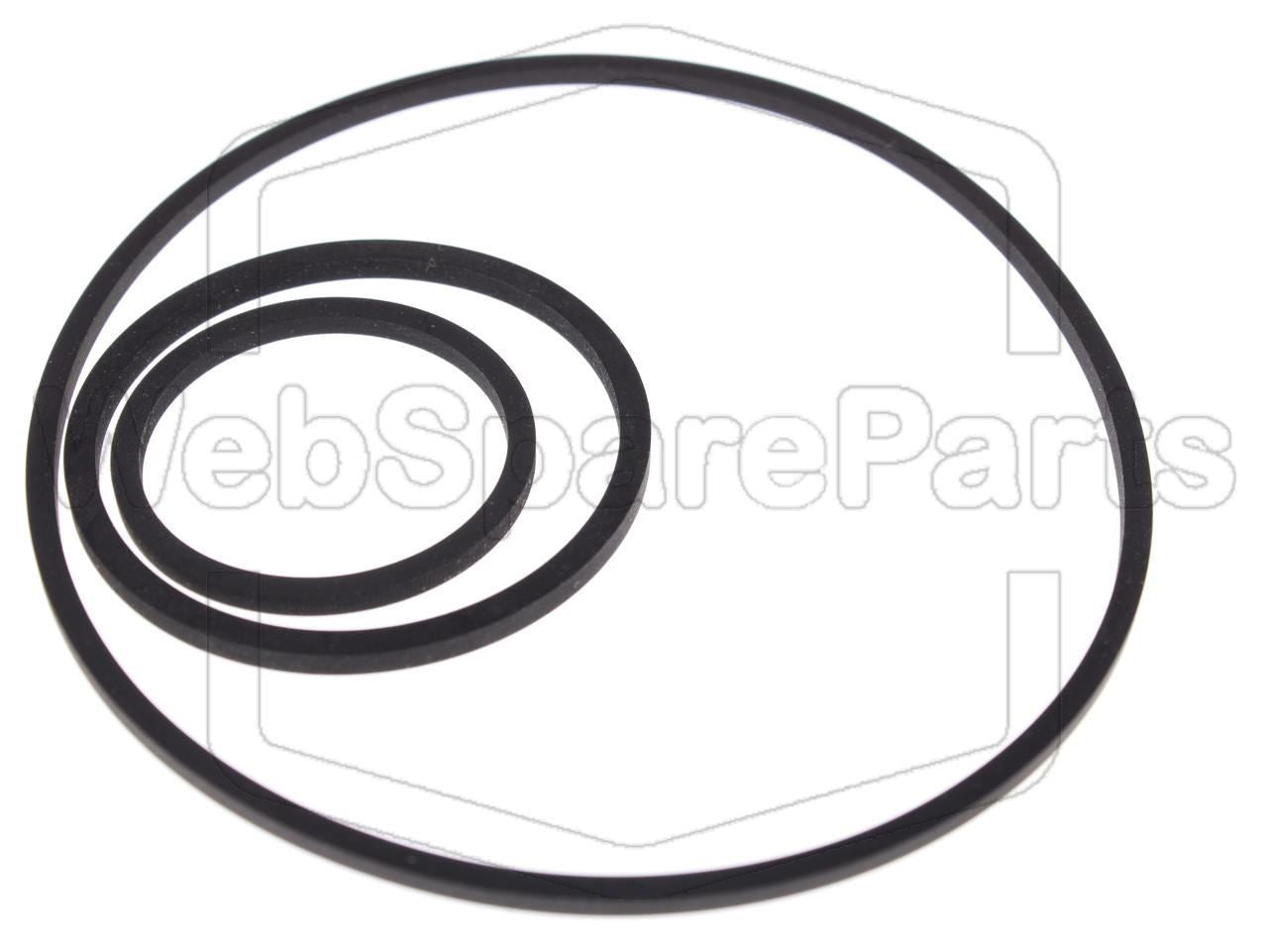 Kit de Correas para Grabadora de Video Kuba 901 K 3100 F