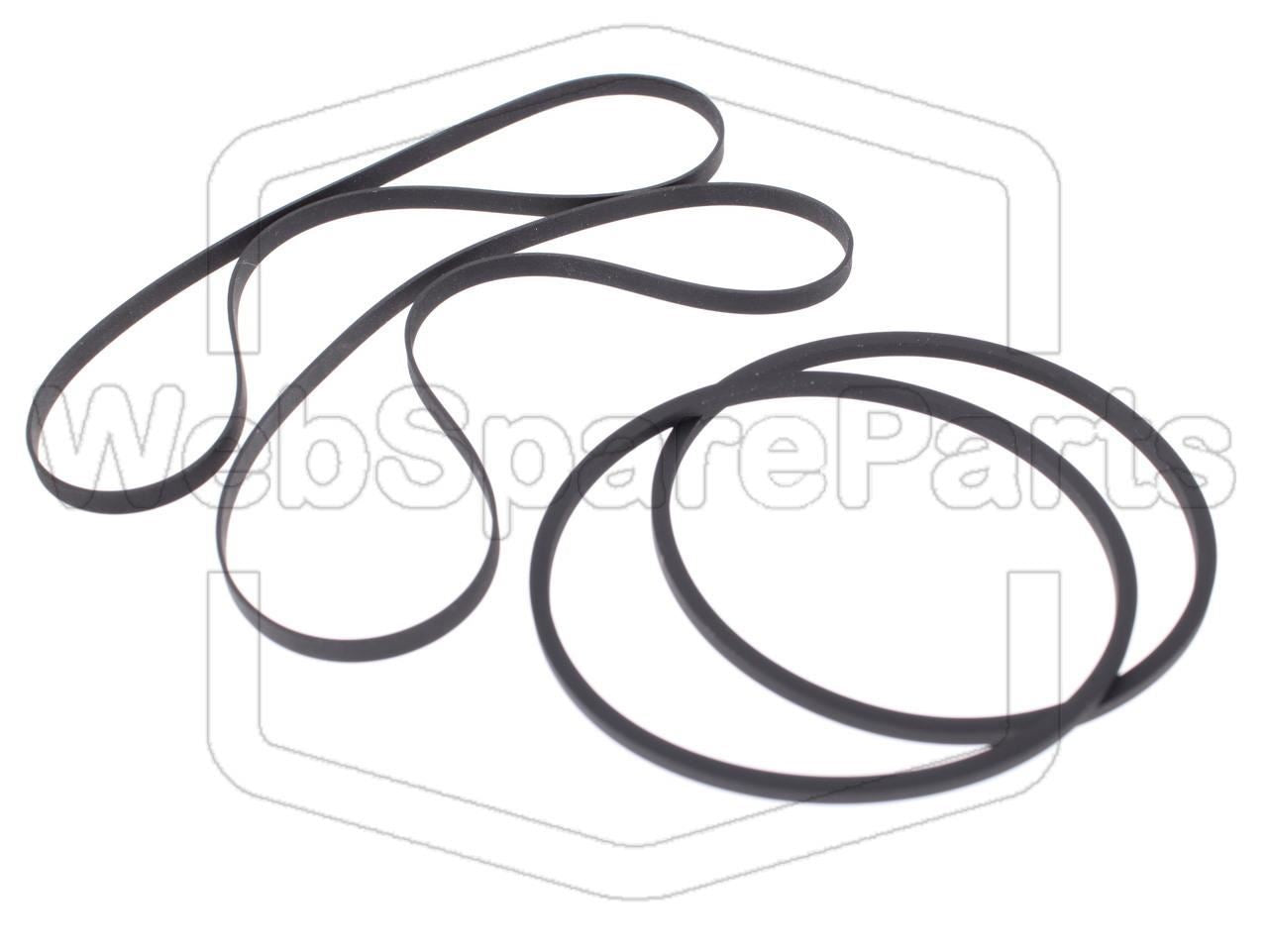 Kit de Correas para Platina de cassette doble Kenwood X-D700W