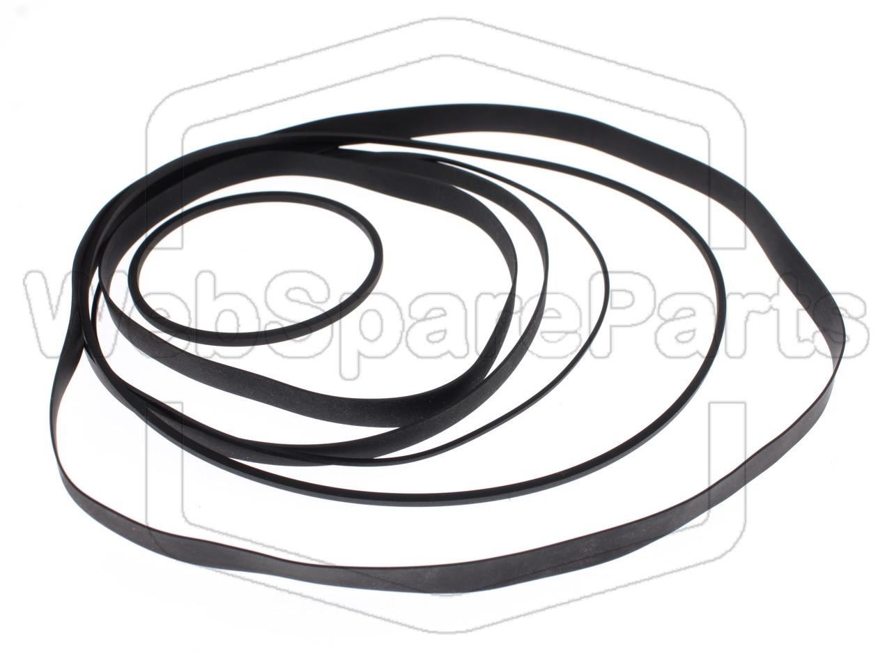 Belt Kit For Video Cassette Recorder Sony SL-8200 Betamax