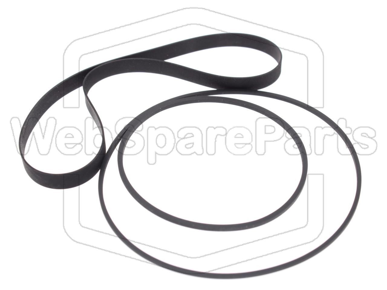 Kit de Correas para Platina Cassette Harman Kardon CD-91