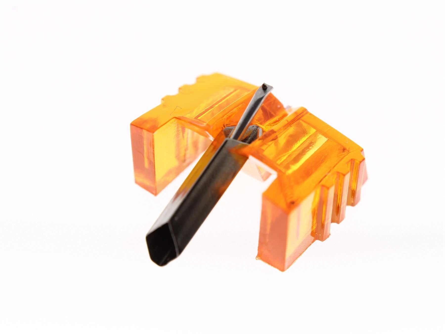 Aguja para tocadiscos N323-T3-DC con punta esférica diamantada
