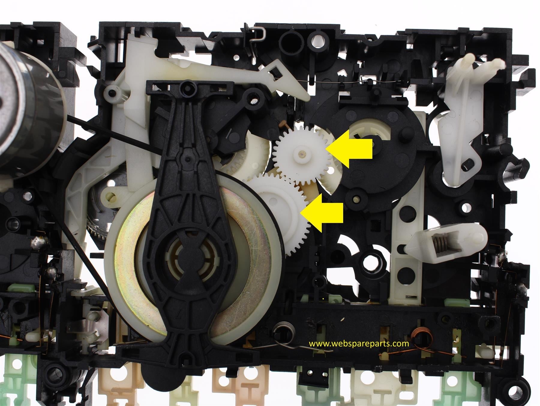 Gear Repair Kit for Philips D8884 Radio Cassette Deck
