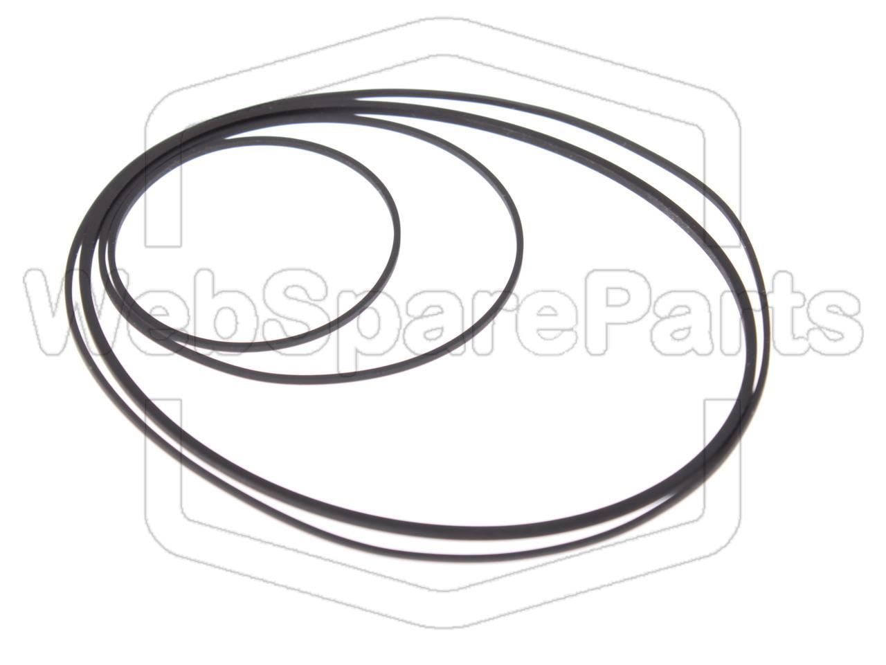 Kit de Correas para Pletina de Casete Estéreo Kenwood KX-620