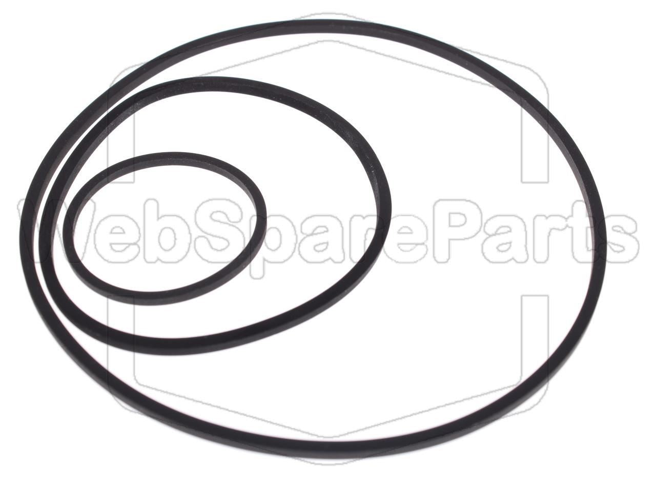 Kit de Correas para Grabadora de Video JVC HR-S9200 EG