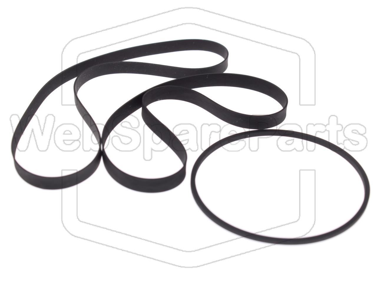Kit de Correas para Pletina de Casete Estéreo Denon DR-210