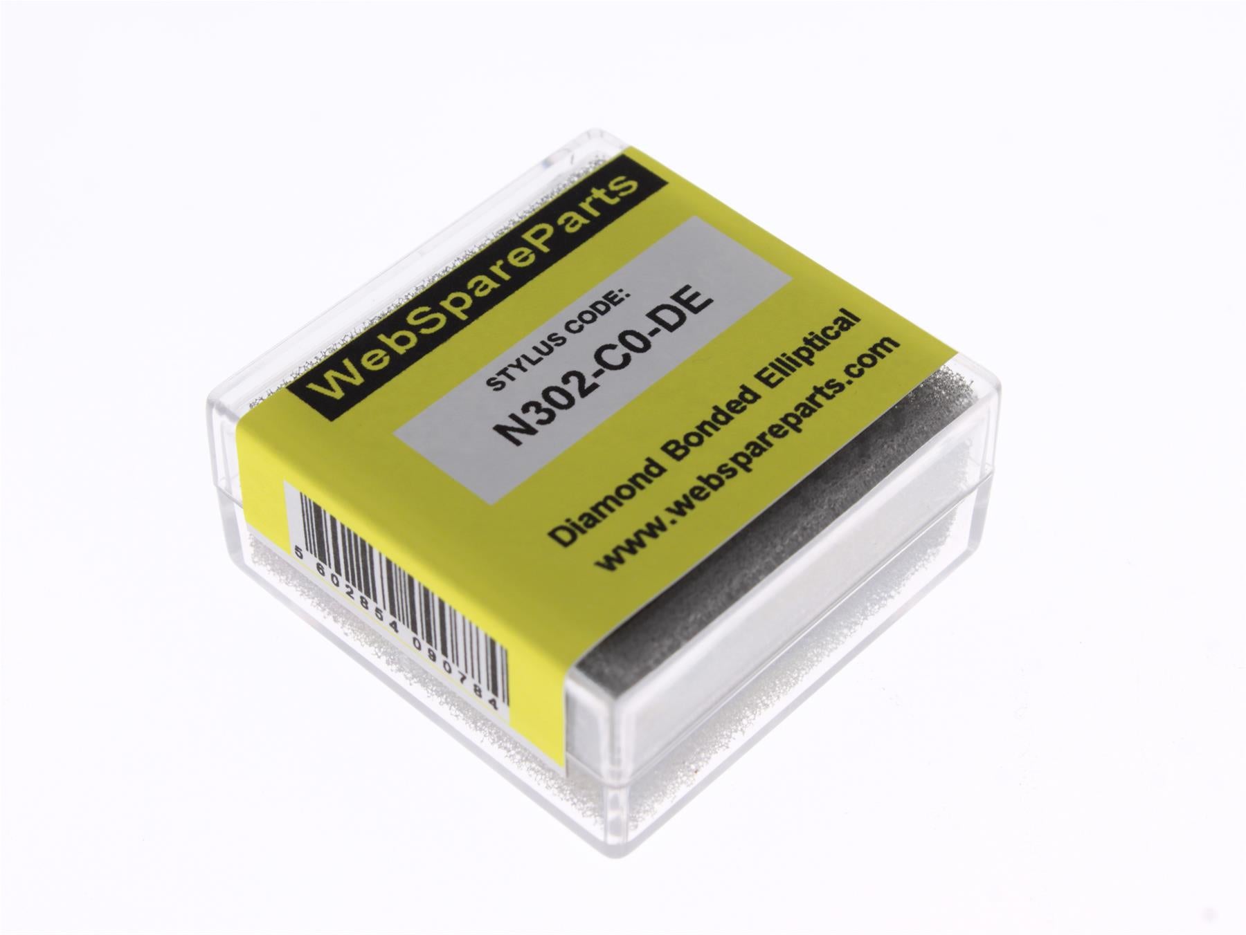 Aguja para tocadiscos N302-C0-DE con punta elíptica diamantada