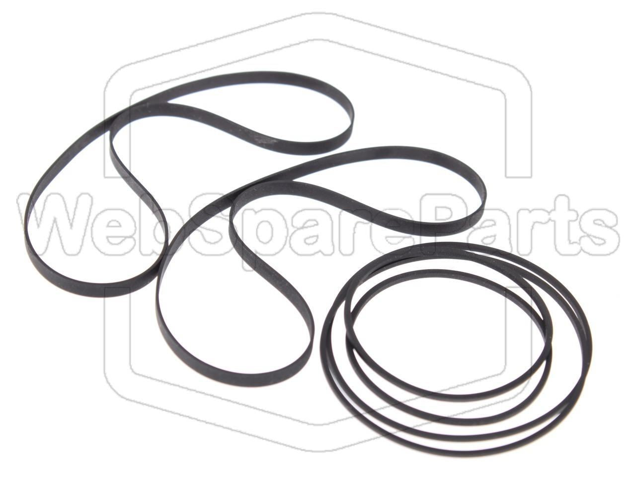Kit de Correas para Platina de cassette doble Kenwood X-B9