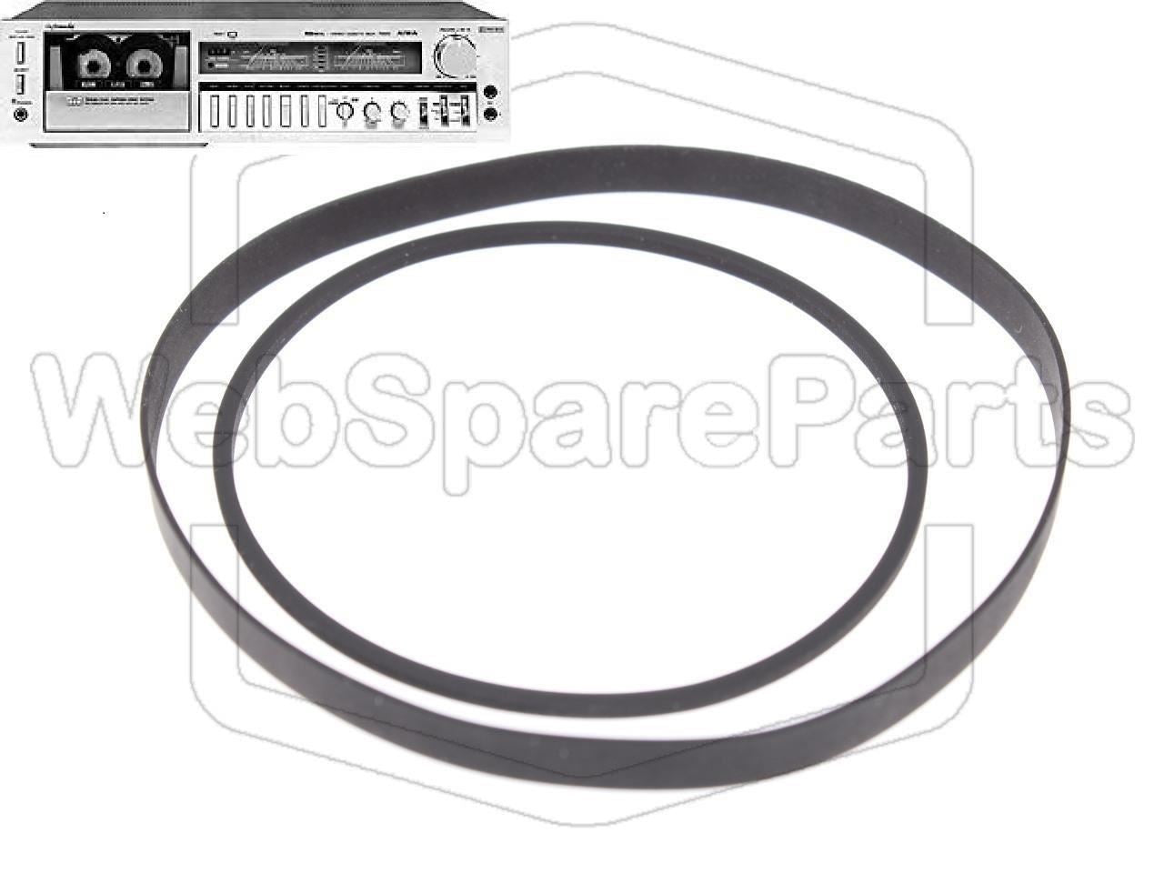 Kit de Correas para Pletina de Casete Estéreo Aiwa AD-F600/2