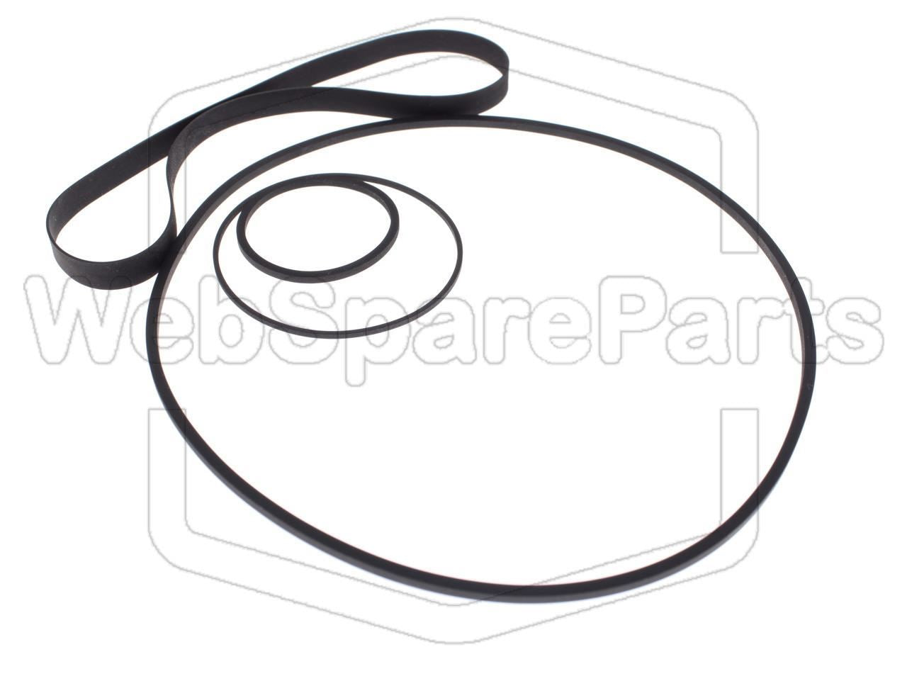 Belt Kit For Video Cassette Recorder Seleco SV-1000