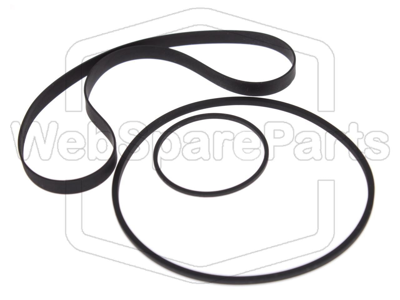 Kit de correas para pletina de casete – Bang & Olufsen Beocord 3500– Version 2