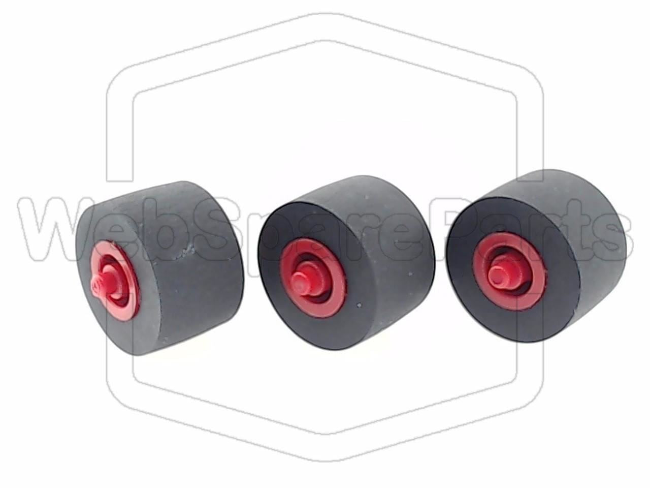 Rodillos de presión para pletina de doble casete –  Teac W-600R