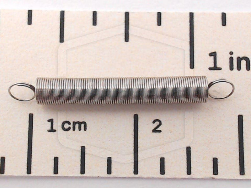 Muelle de extensión Ø = 2.5mm x TL = 15.8mm x TK = 0.2mm