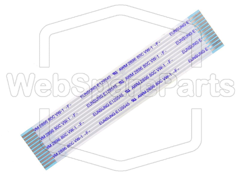 12 Pins Cable Plano L=80mm W=16.30mm