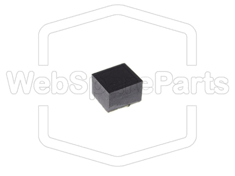 Pie de Goma Rectangular Autoadhesivo 5,0mm x 4,5mm Altura 3,5mm