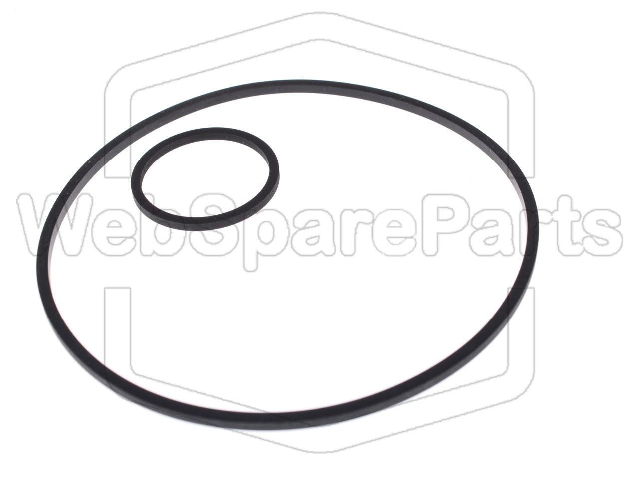 Belt Kit For Video Cassette Recorder Salora SV-9800