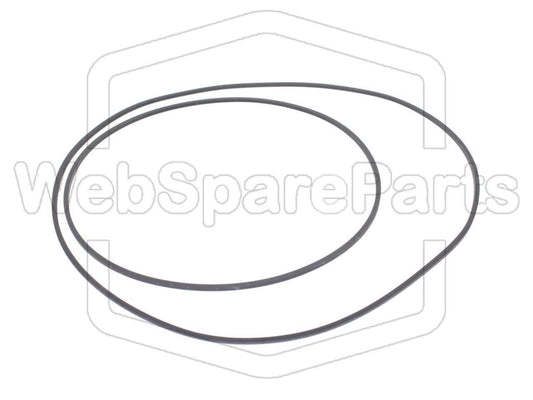 Kit de correas para grabadora de casete – Sony CFS-930 SPORTS