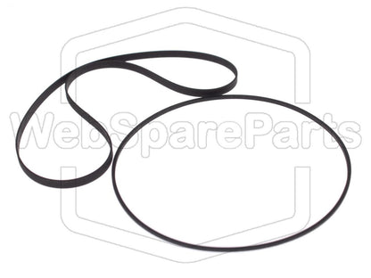 Kit de correas para pletina de casete – Toshiba RT-8740S