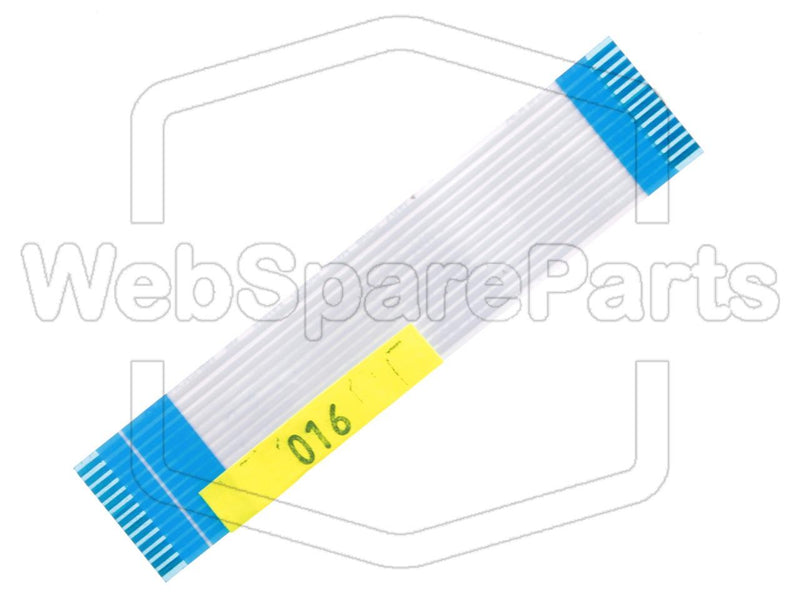 13 Pins Cable Plano L=64mm W=14.15mm