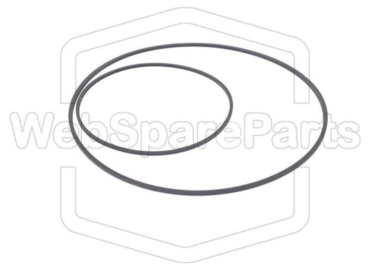 Kit de correas para autoradio vintage con casete – Philips AC744 22AC744