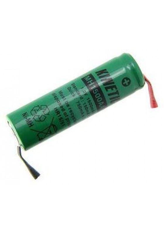 Batería Ni-MH con pines MH1500AA1L 1.2V 1500mAh Kinetic 