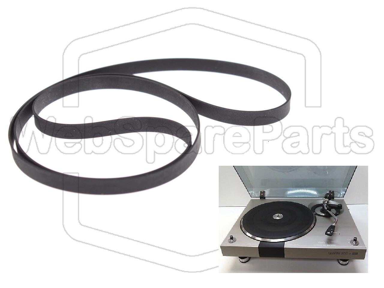 Correa de repuesto para tocadiscos BSR Quanta 500 SILVER Version