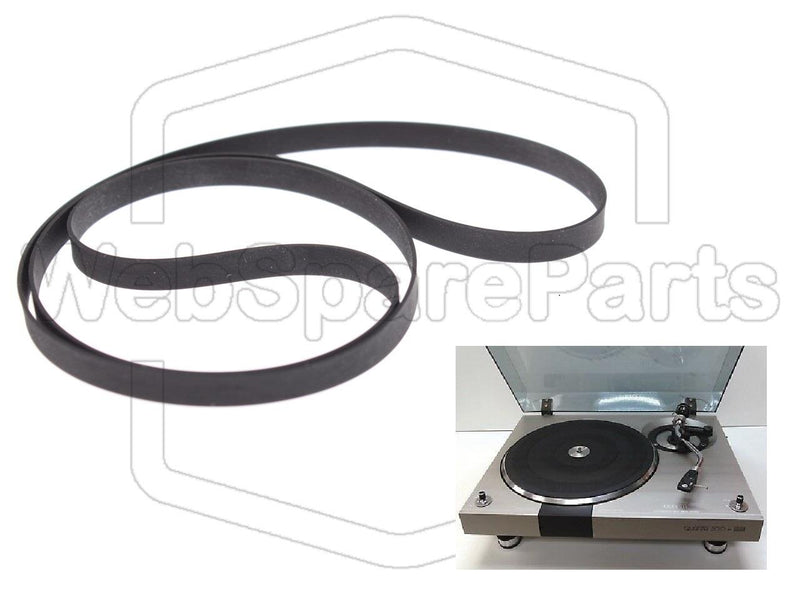 Belt For Turntable Record Player BSR Quanta 500 SILVER VERSION