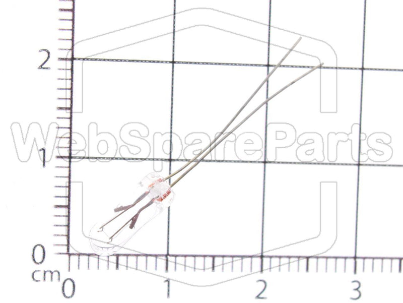 Lámpara incandescente 12 voltios 40 mA Ø 4,2 mm 