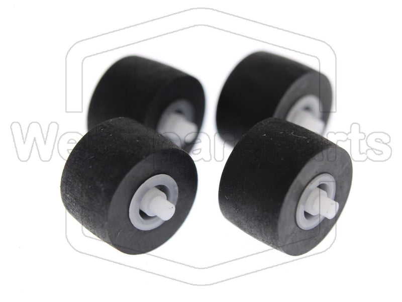 Pinch Rollers for Double Cassette Deck Aiwa CX-NV53