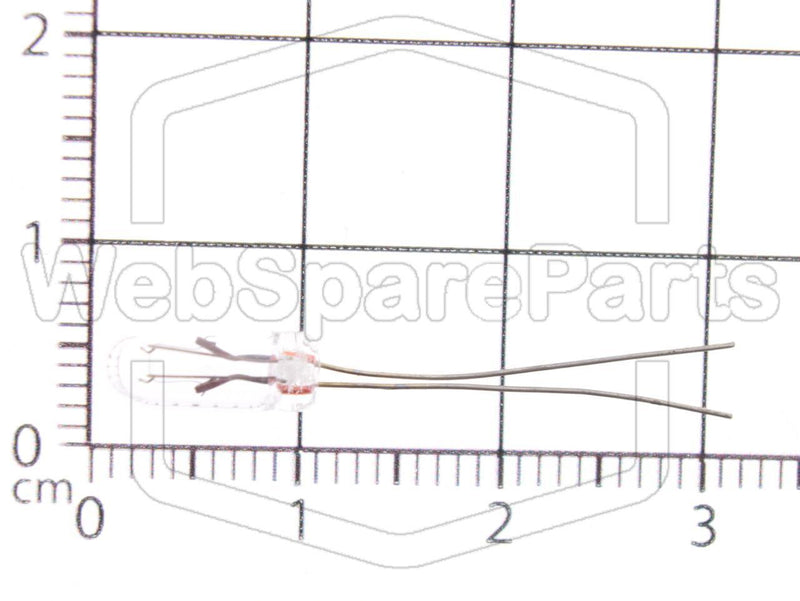 Lámpara incandescente 12 voltios 40 mA Ø 4,2 mm 