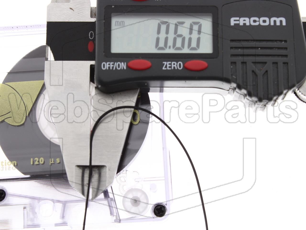 Correa de repuesto para reproductor de casete – Panasonic RQ-X21