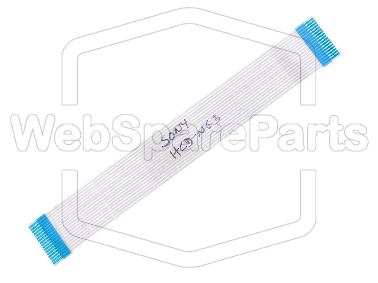 17 Pins Cable Plano L=165mm W=22.70mm