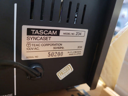 Kit de correas para pletina de casete – Teac-Tascam 234 SYNCASET