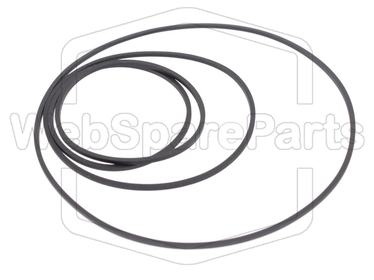 Kit de correas para radiocasete – Sharp WQ-268E