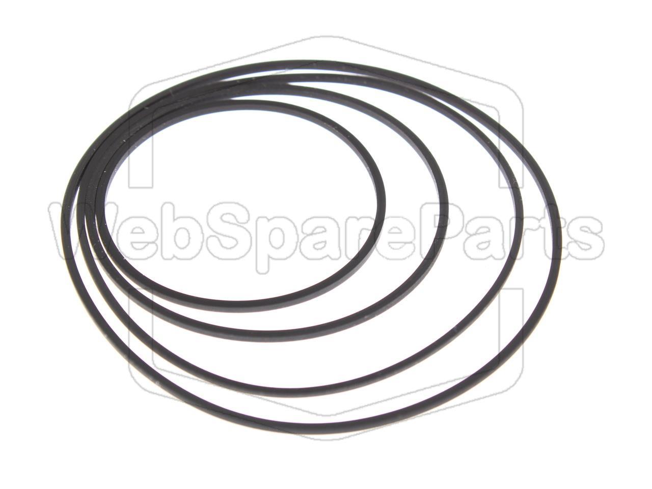 Kit de Correas para Pletina de Casete Estéreo Sanyo RD-303