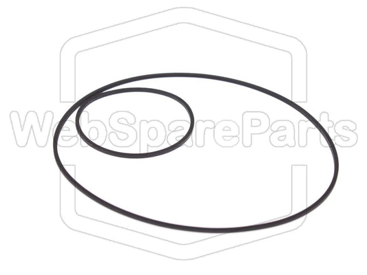 Kit de correas para autoradio vintage con casete – Blaupunkt Toronto SQR34