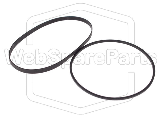Kit de correas para pletina de casete – Panasonic RX-DS15