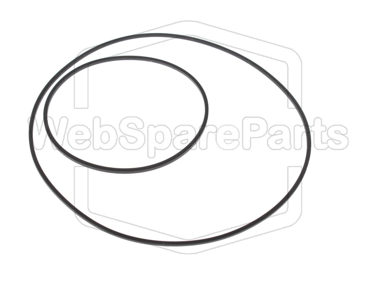 Kit de correas para pletina de casete – Silvano 717