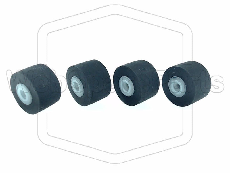 Pinch Rollers for Double Cassette Deck Aiwa AD-WX999