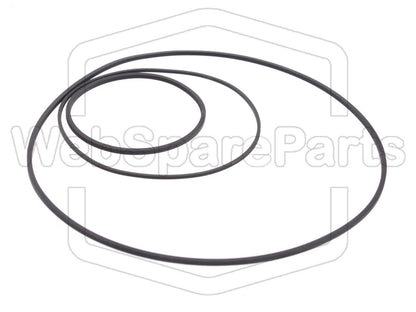 Kit de correas para pletina de casete – Akai GX-C39D– Version 1