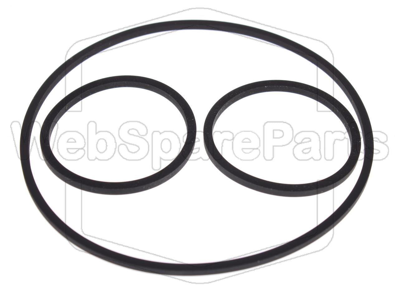 Kit de correas para videograbador – Mitsubishi HS-B70