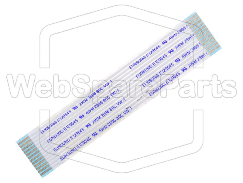 12 Pins Cable Plano L=80mm W=16.33mm