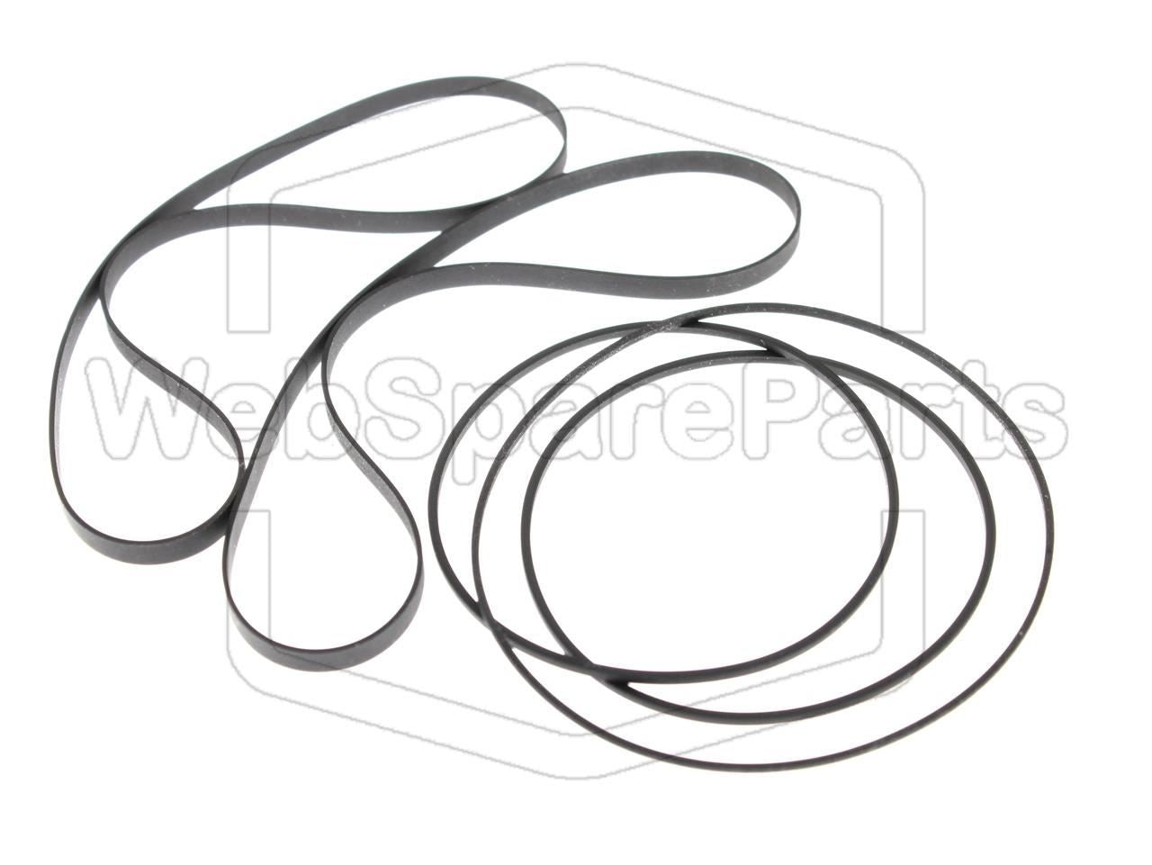 Kit de correas para pletina de doble casete – Marantz 74 SD415