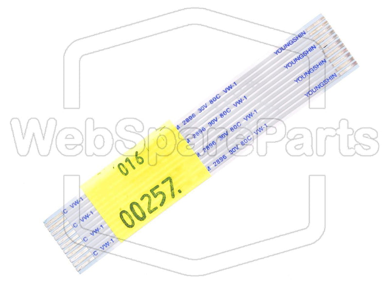 11 Pins Cable Plano L=80mm W=15mm