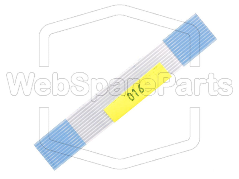 11 Pins Cable Plano L=75mm W=12.31mm