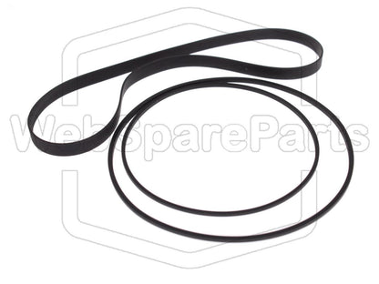 Kit de correas para pletina de casete – Sanyo C-9